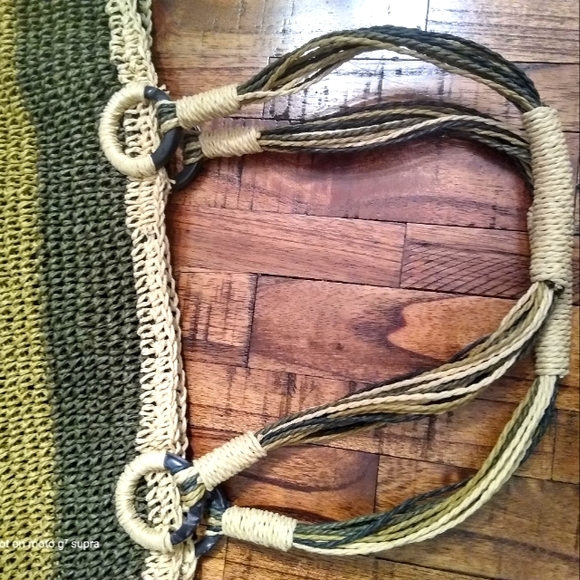 Old Navy Straw Purse - Picture 3 of 7